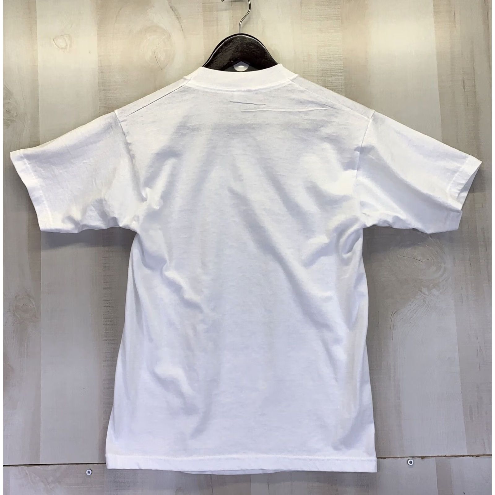 Fruit Of The Loom Vintage 1997 Wild Wings Bald Eagle Graphic Print Shirt Mens Small White Cotton Blend Graphic Tee Sportswear/Beach Mens Boys Size Small Size US S / EU 44-46 / 1 - 7 Thumbnail