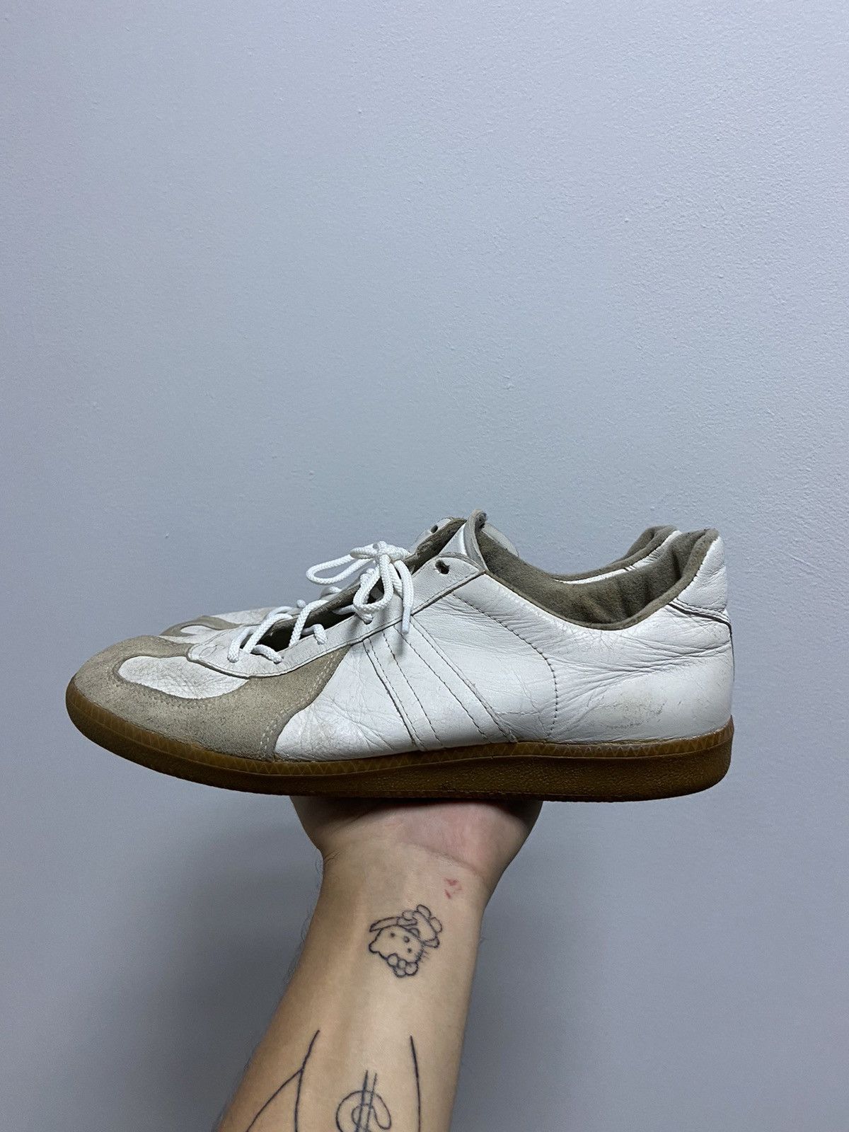Vintage GAT BW 265 Sport Leather Trainers Vintage Shoes Sneakers Size US 8 / EU 41 - 3 Thumbnail
