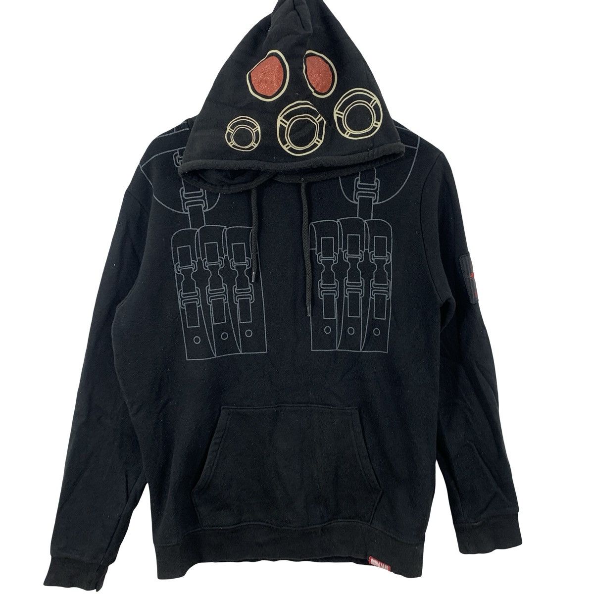 Other TACTICAL STRAP GRAPHIC Hoodie with Steampunk Goggle Hood Size US L / EU 52-54 / 3 - 6 Thumbnail