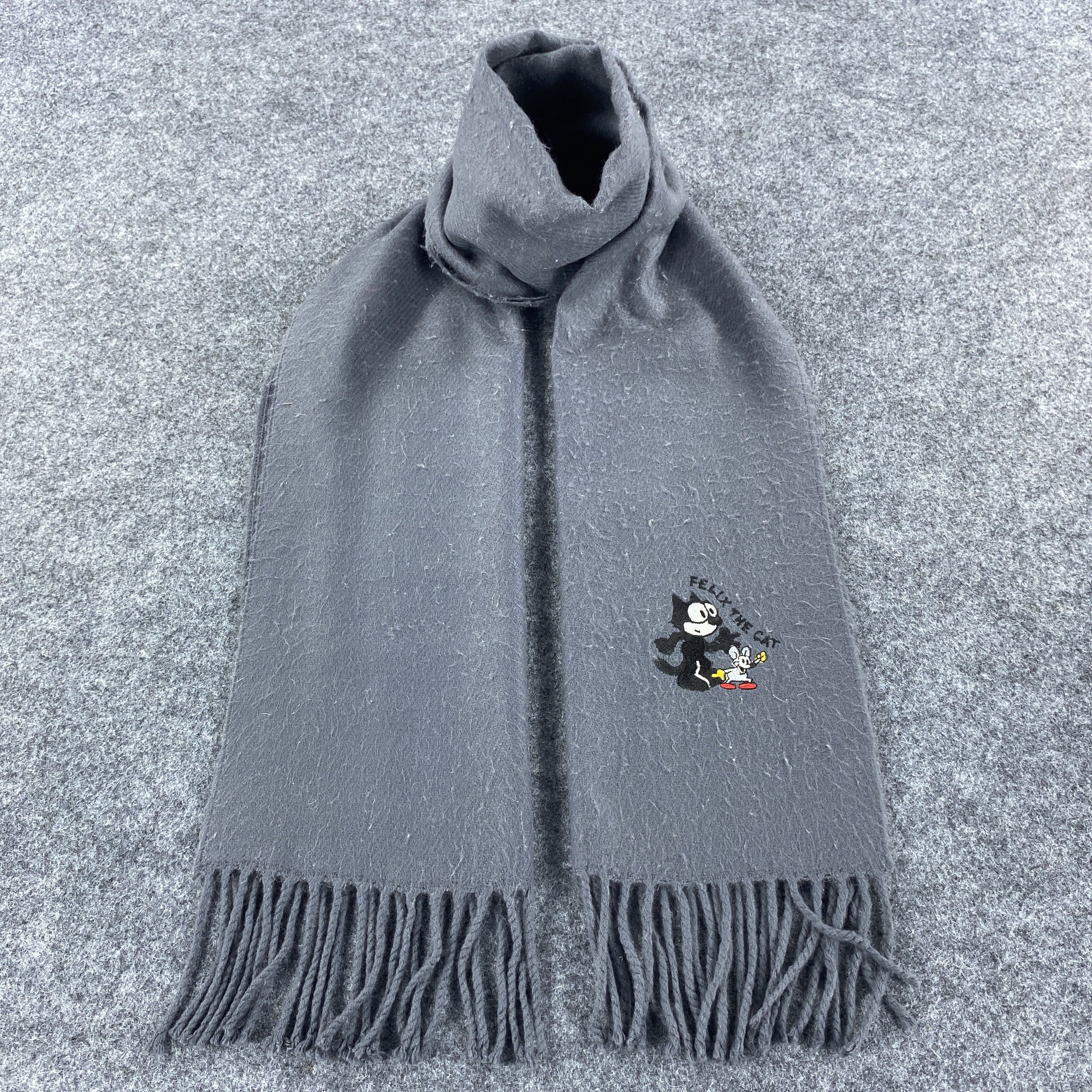 Other × Vintage Felix The Cat Scarf # Muffler # Neckwear # D444 Size ONE SIZE - 1 Thumbnail