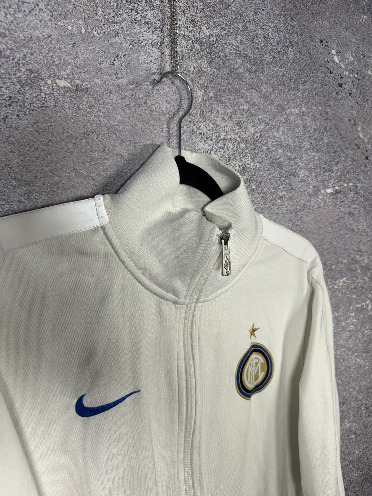 Nike × Vintage Nike Inter Milan 2009/10 Zip Up Training Track Jacket Small Size US S / EU 44-46 / 1 - 7 Thumbnail