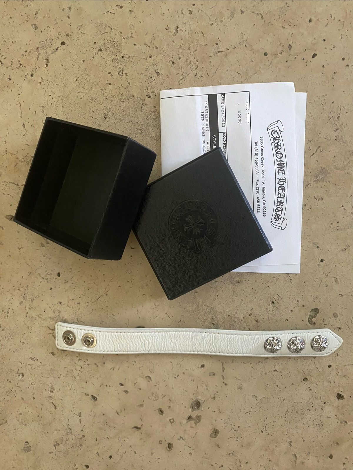 Chrome Hearts Chrome Hearts White Snap Back Size ONE SIZE - 3 Thumbnail