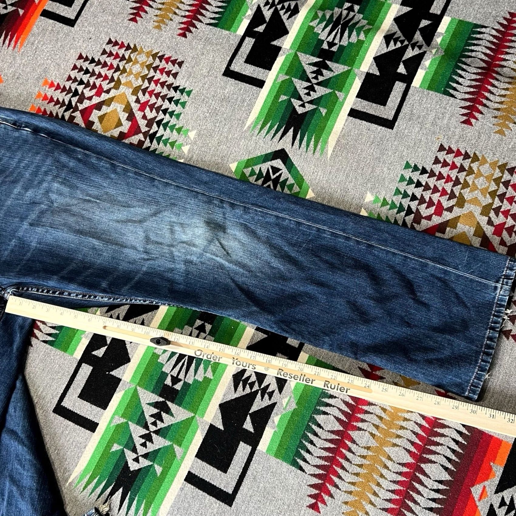 Tommy Bahama VINTAGE Tommy Bahama Jeans Mens 40x32 Blue Size US 40 / EU 56 - 5 Thumbnail