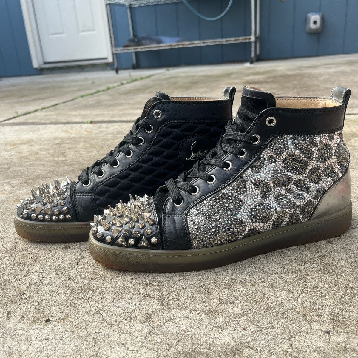 Christian Louboutin Christian Louboutin High Tops Size US 8.5 / EU 41-42 - 2 Thumbnail