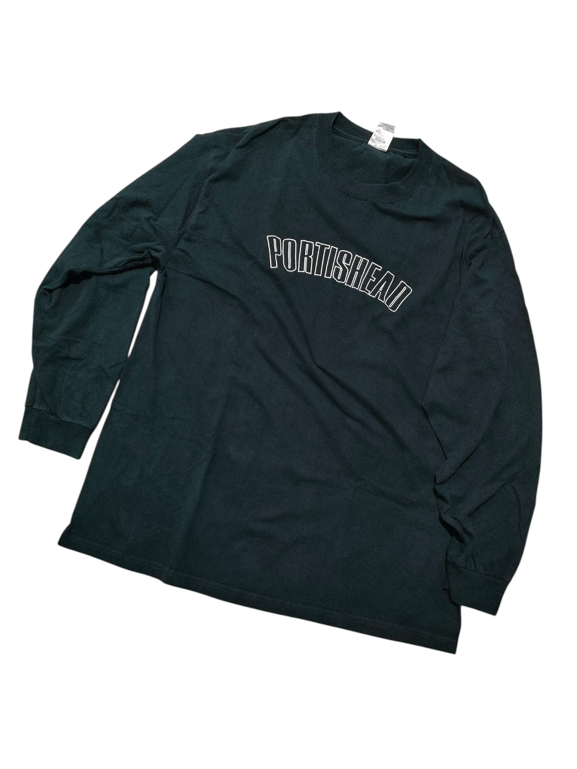 Early 00s PORTISHEAD Vintage Long Sleeve Tee (Blue Black)