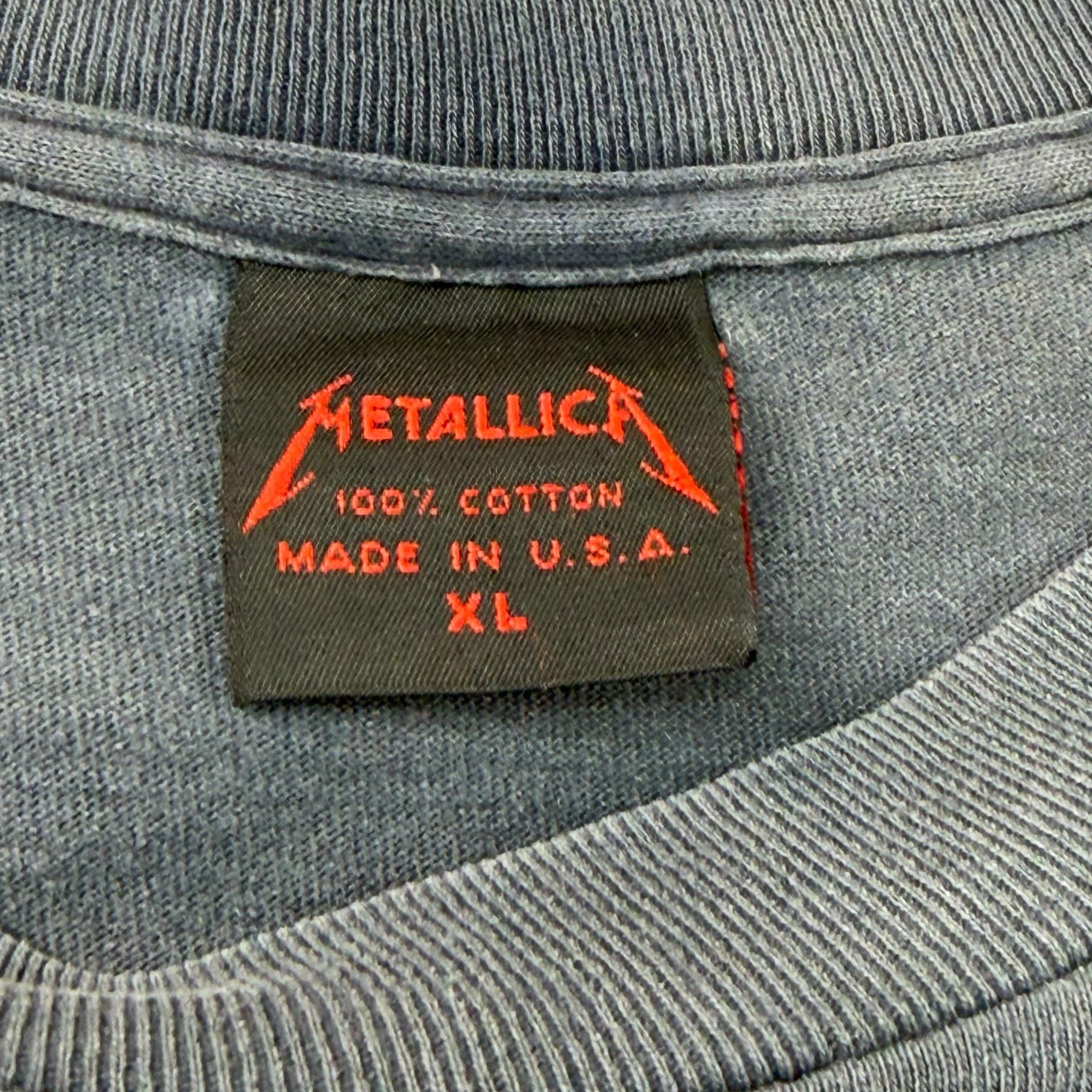 Metallica Vintage Metallica Damaged Justice Pushead Tee XL Size US XL / EU 56 / 4 - 6 Thumbnail