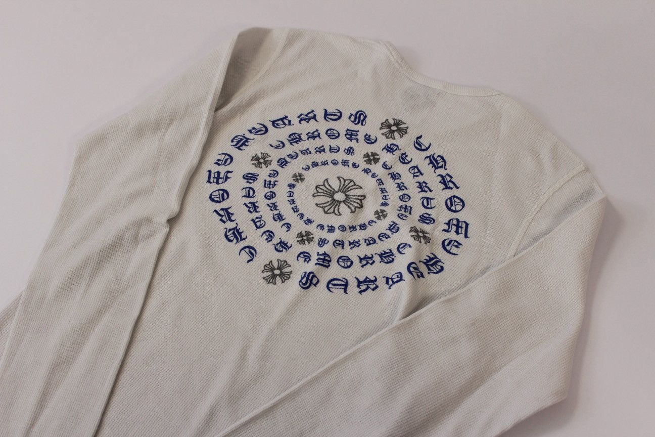 Chrome Hearts Vintage Chrome Hearts Floral Thermal Size US L / EU 52-54 / 3 - 1 Thumbnail