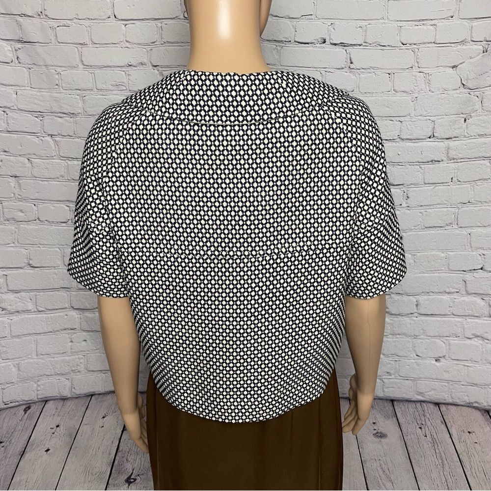 Other New Vintage Silk Wool Short Sleeve Jacket Made In Italy Siz Size S / US 4 / IT 40 - 3 Thumbnail