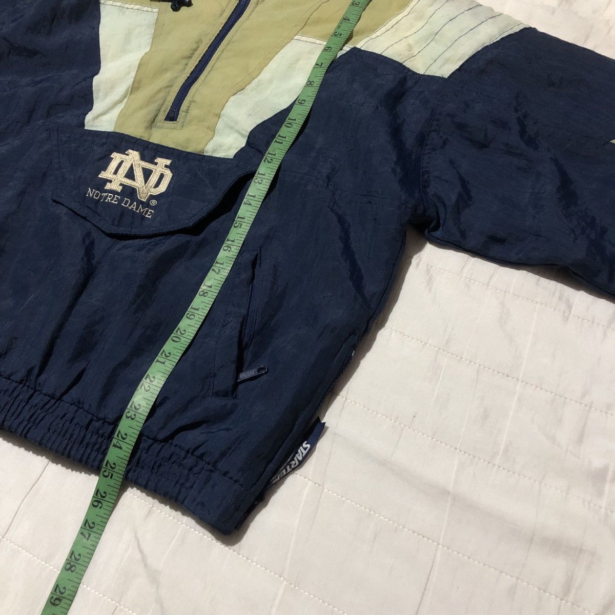 Starter Starter Notre Dame Fighting Irish Anorak Jackets Size US L / EU 52-54 / 3 - 15 Thumbnail
