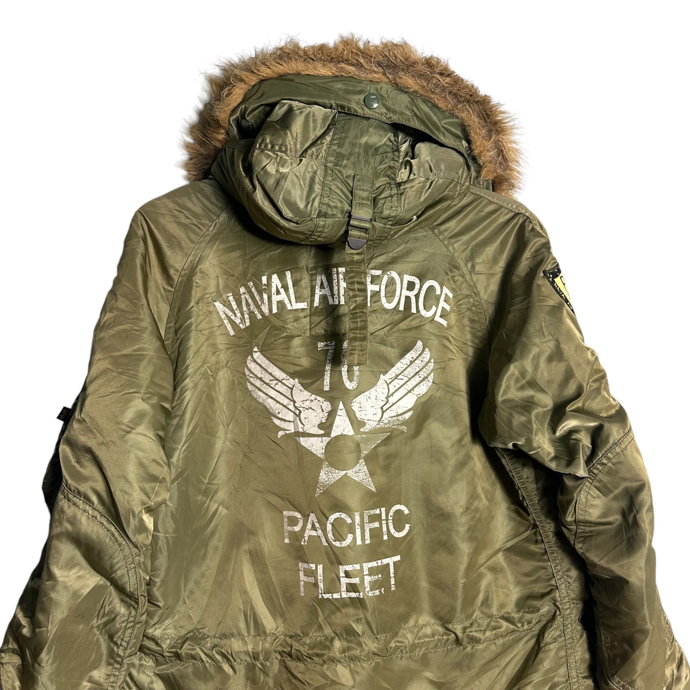 Alpha Industries × Army Of Me 🔥RARE🔥Alpha Industries x Purple & Yellow Military Jacket Size US S / EU 44-46 / 1 - 7 Thumbnail