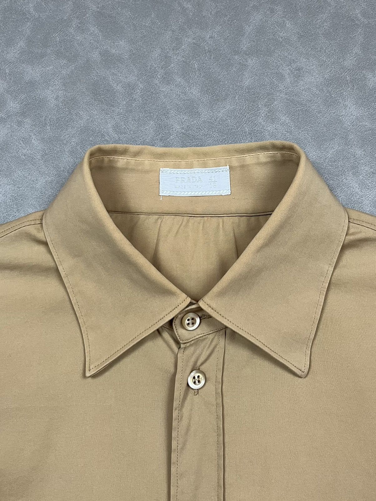 Prada Vtg Prada button up shirt Size US L / EU 52-54 / 3 - 6 Thumbnail