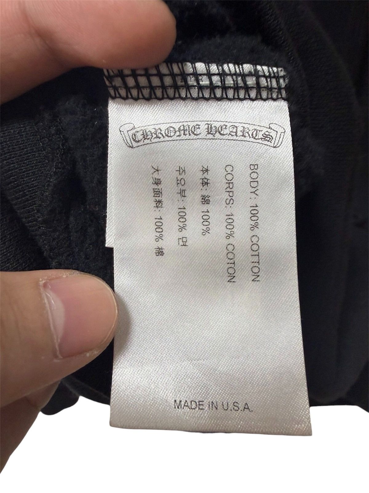 Chrome Hearts Chrome Hearts L Multi Color Cross Hoodie Size US L / EU 52-54 / 3 - 7 Thumbnail