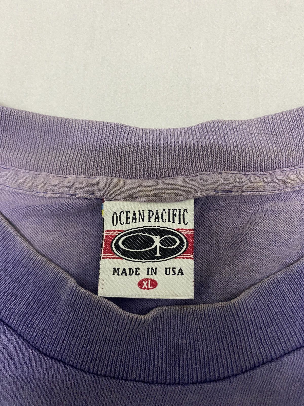 Ocean Pacific × Vintage Vintage 90s Ocean Pacific sun faded Shirt Size US XL / EU 56 / 4 - 4 Thumbnail