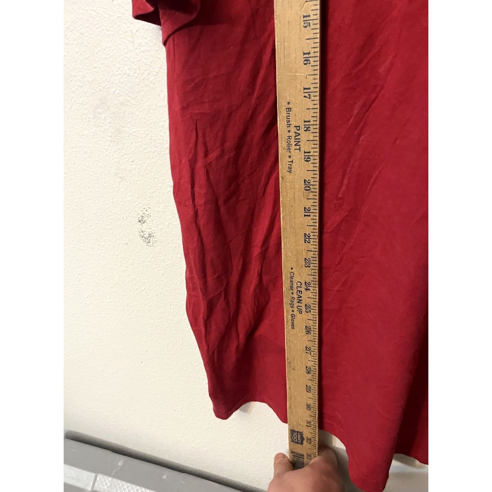 Chaps Chaps T-Shirt Mens 2XL Red Basic V-Neck Short Sleeves Pullover Casual Tee Shirt Mens Red V-Neck Short Sleeve T-Shirt Chaps 2XL Red Casual Tee Size US XXL / EU 58 / 5 - 4 Thumbnail
