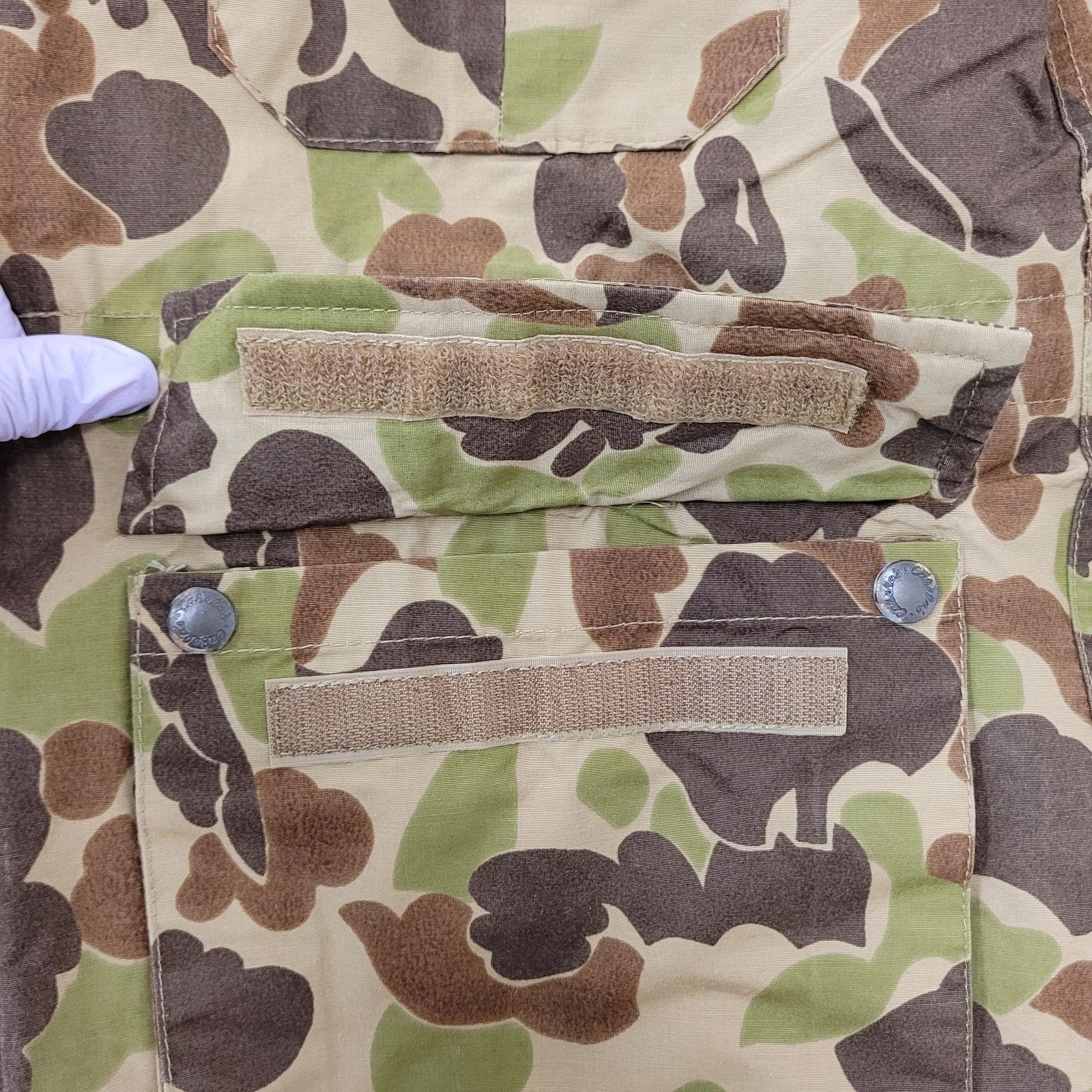 Vintage Vintage 90s Cabelas Camo Jacket Small 21x26 Duck Hunter USA Size US S / EU 44-46 / 1 - 15 Thumbnail