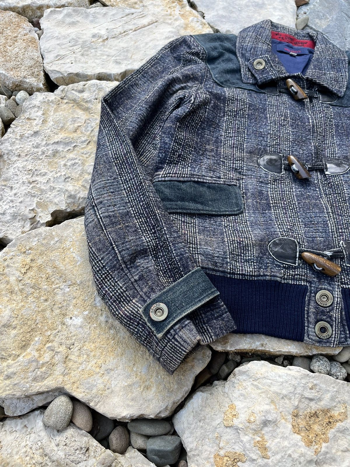 Kenzo × Vintage Vintage Kenzo duffle jacket y2k archive rare Size S / US 4 / IT 40 - 13 Thumbnail