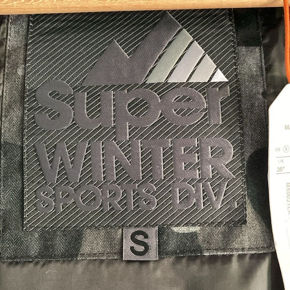 Superdry Superdry Mens Size S Echo Quilt Puffer in Marl Camo NEW with Tags Size US S / EU 44-46 / 1 - 11 Thumbnail