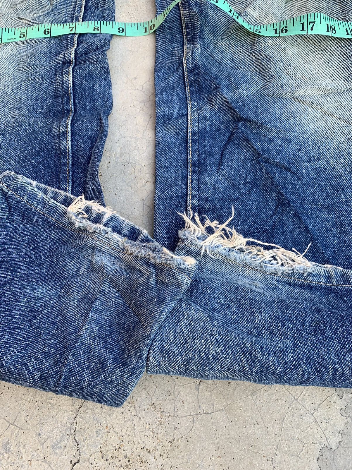 Lee 90s Lee 1889 nice faded. Size US 30 / EU 46 - 6 Thumbnail