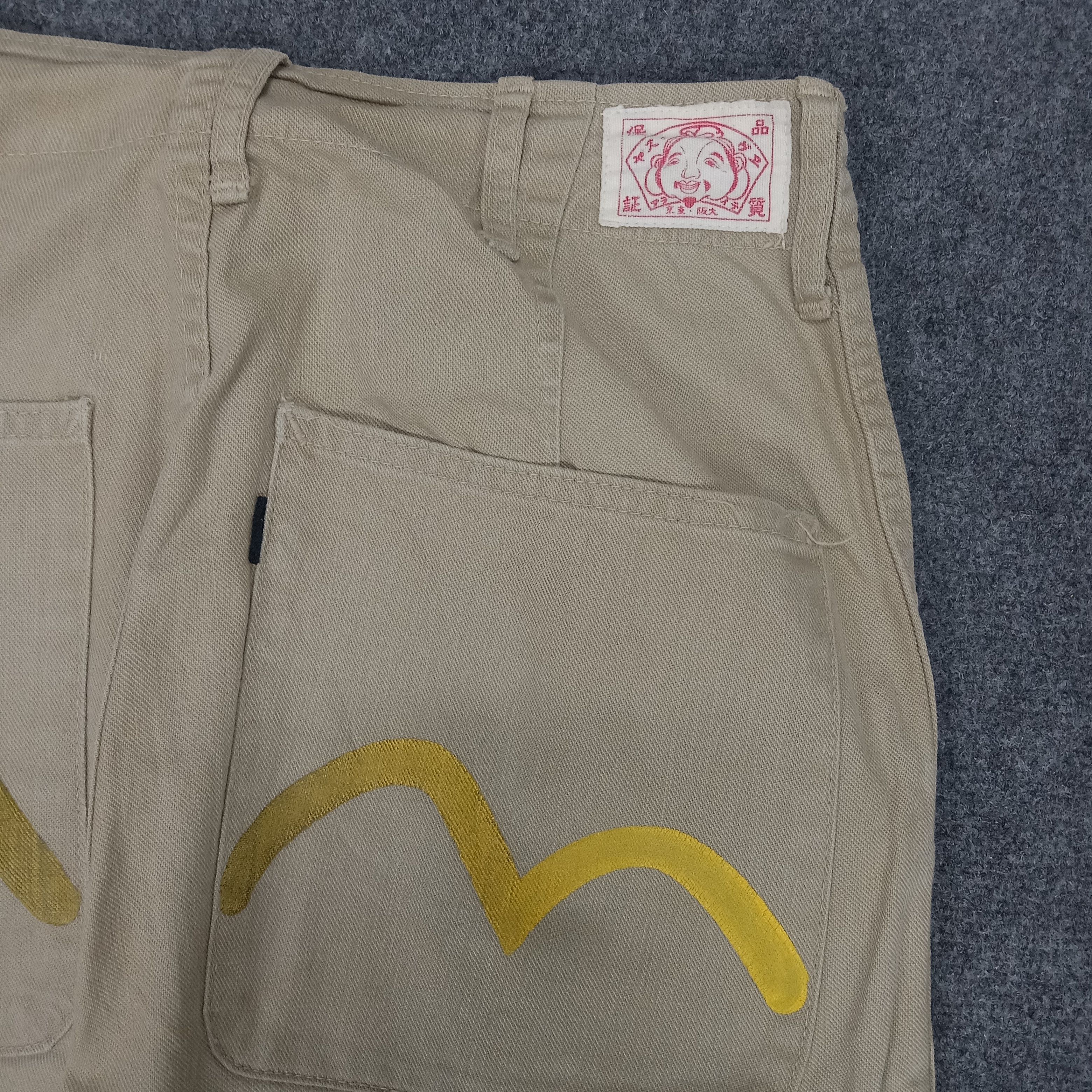 Evisu × Vintage Evisu Japanese Brand Daicock Custom Art Pants Size US 27 - 7 Thumbnail