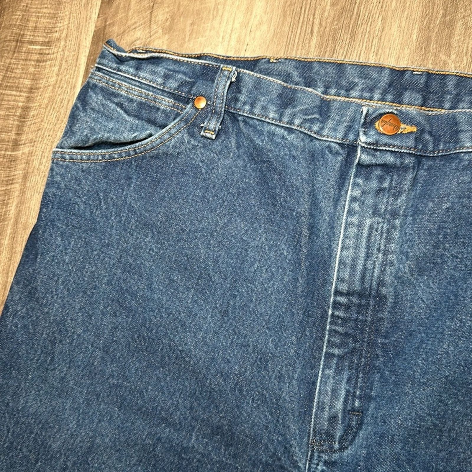 Wrangler Wrangler Cowboy Cut Slim Fit Jeans - 42x34 Size US 42 / EU 58 - 6 Thumbnail