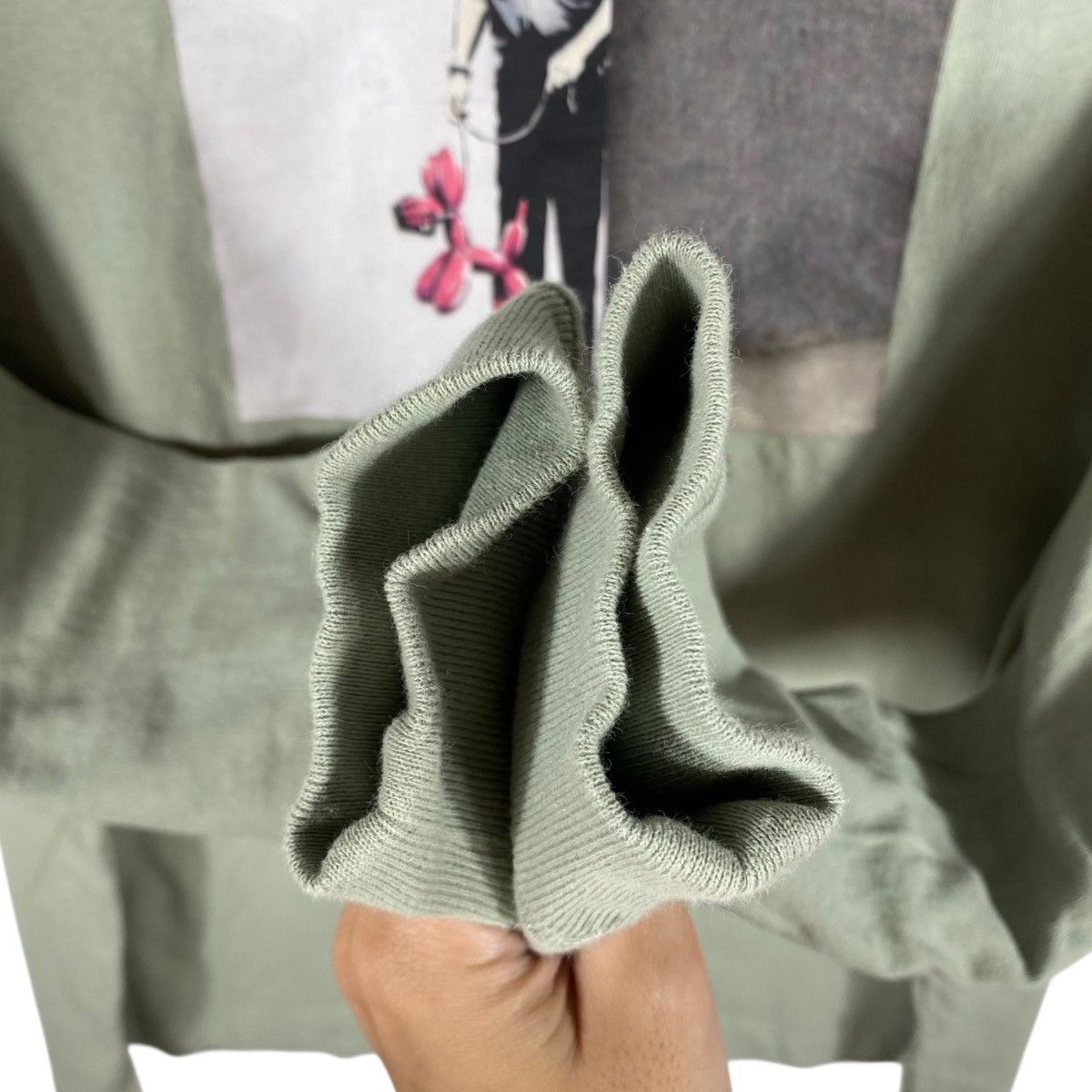 Other Modern Art BRANDALISED Pink Guard Dog Graphic Long Sleeve Size US M / EU 48-50 / 2 - 3 Thumbnail