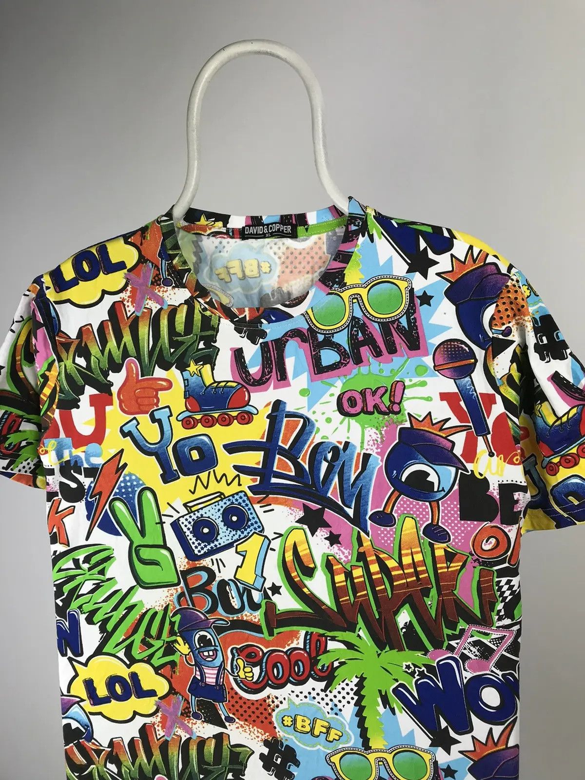 Band Tees Graffiti T-shirt band tee david copper size XLarge Size US XL / EU 56 / 4 - 3 Thumbnail