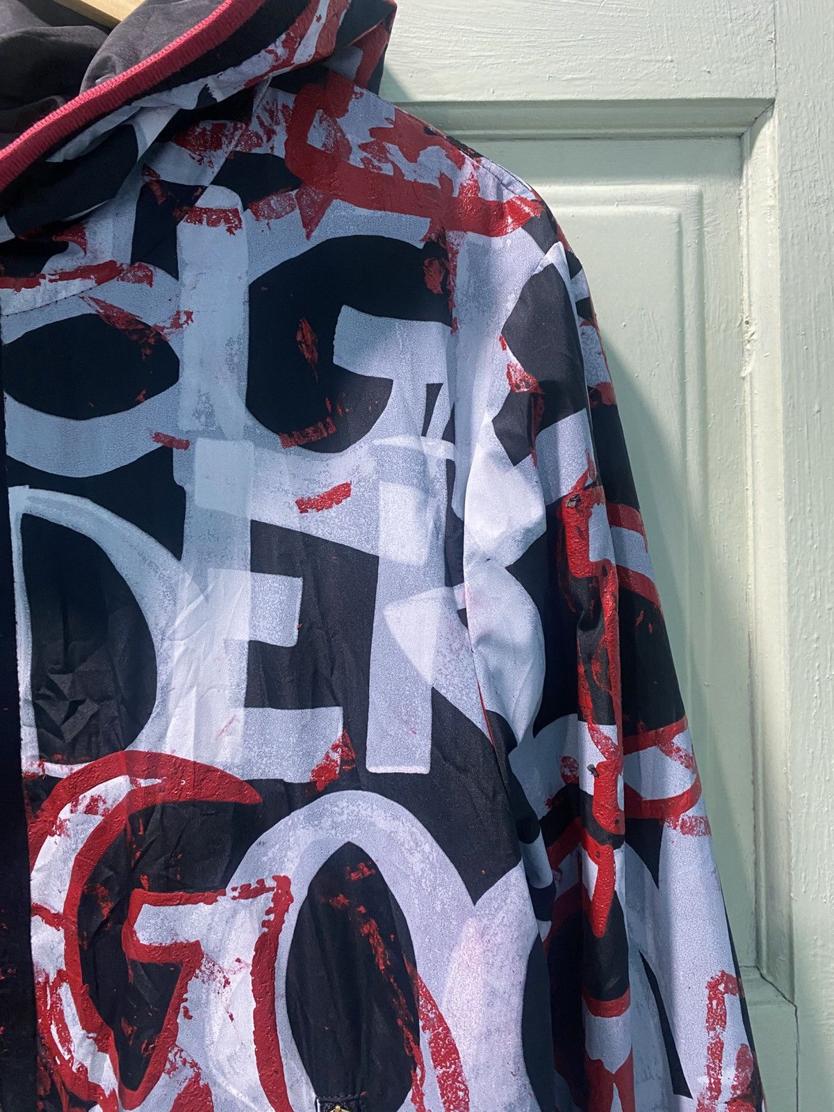 Dolce & Gabbana 995€ Dolce & Gabbana Graffiti Print Technical Jacket. Size US S / EU 44-46 / 1 - 4 Thumbnail