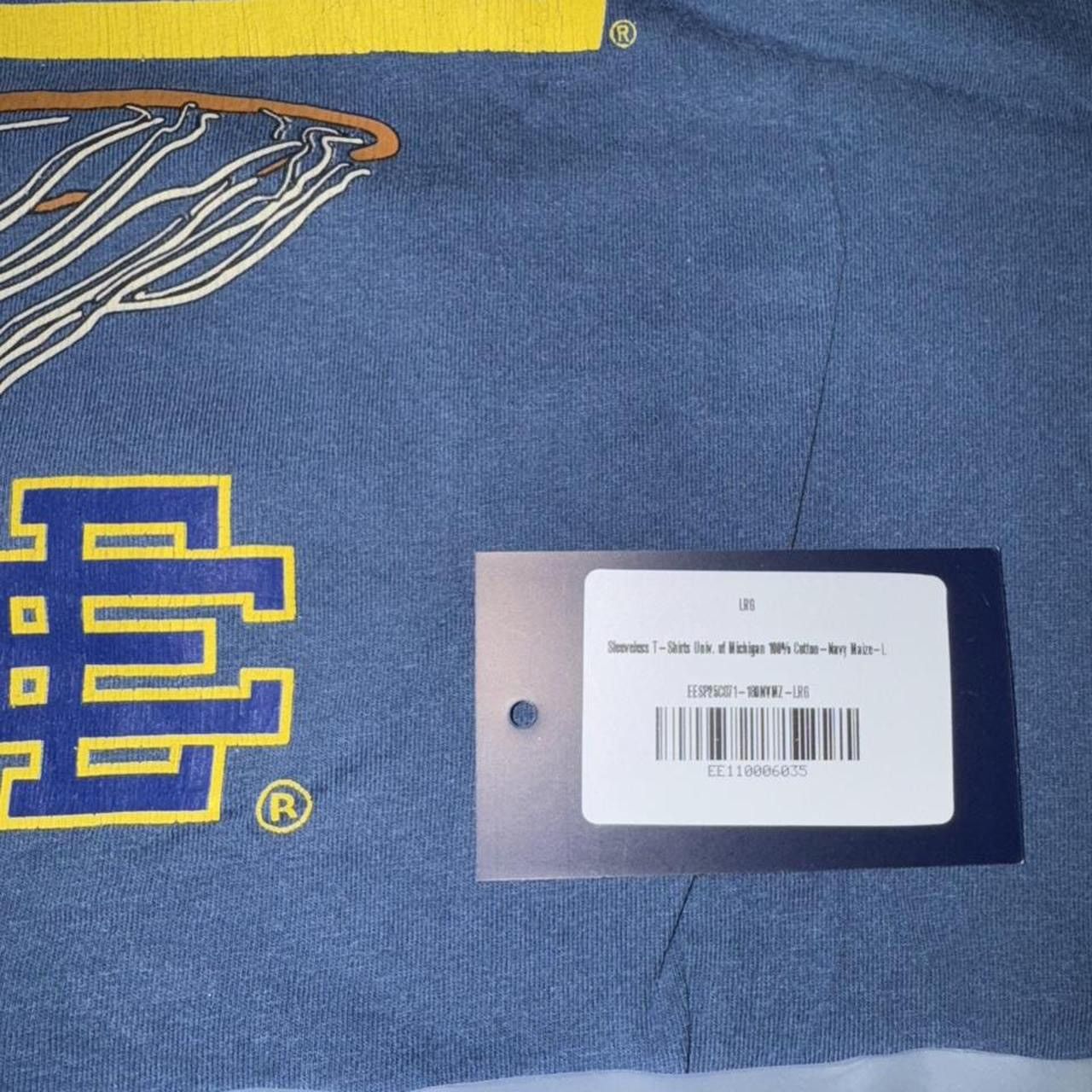 Eric Emanuel × NCAA ERIC EMANUEL NCAA MICHIGAN WOLVERINE BASIC CUTOFF SIZE LARGE Size US L / EU 52-54 / 3 - 3 Thumbnail