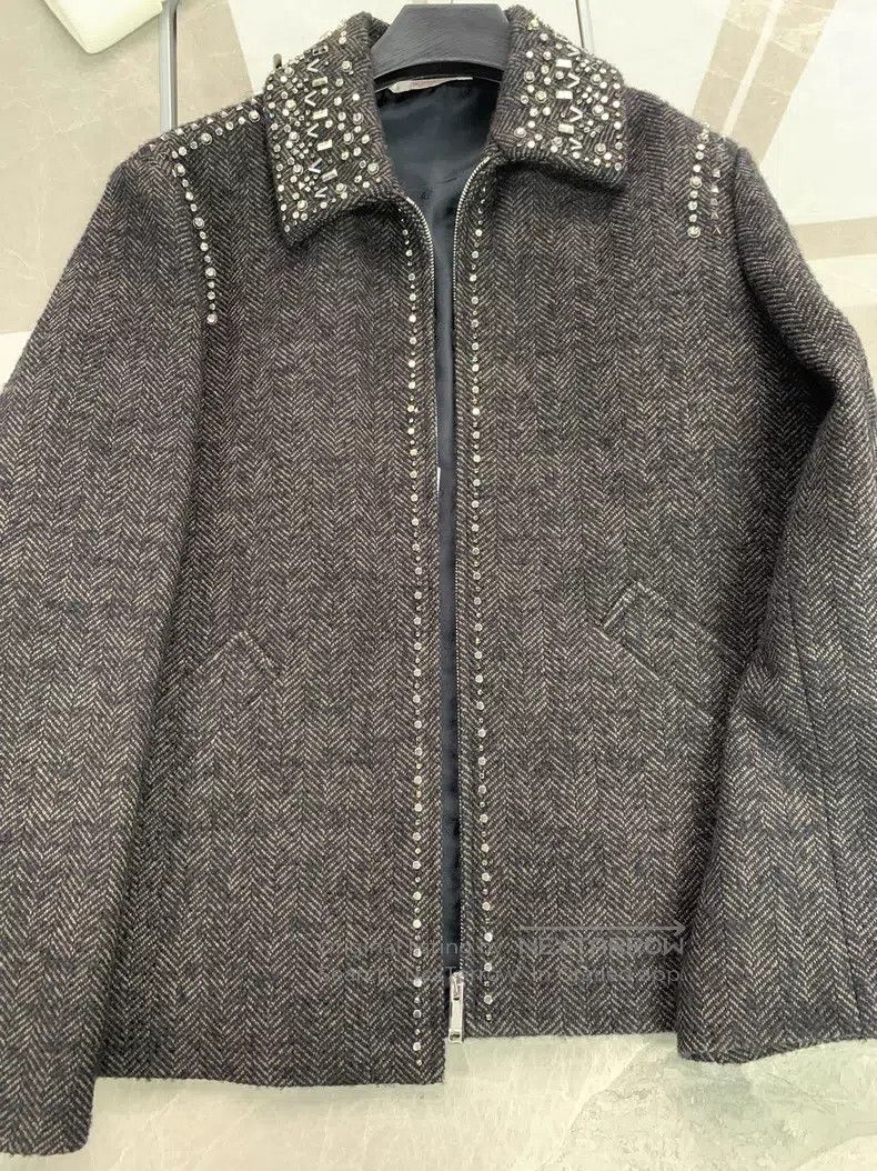 Valentino Valentino Embroidered tweed jacket coat Size US S / EU 44-46 / 1 - 1 Thumbnail