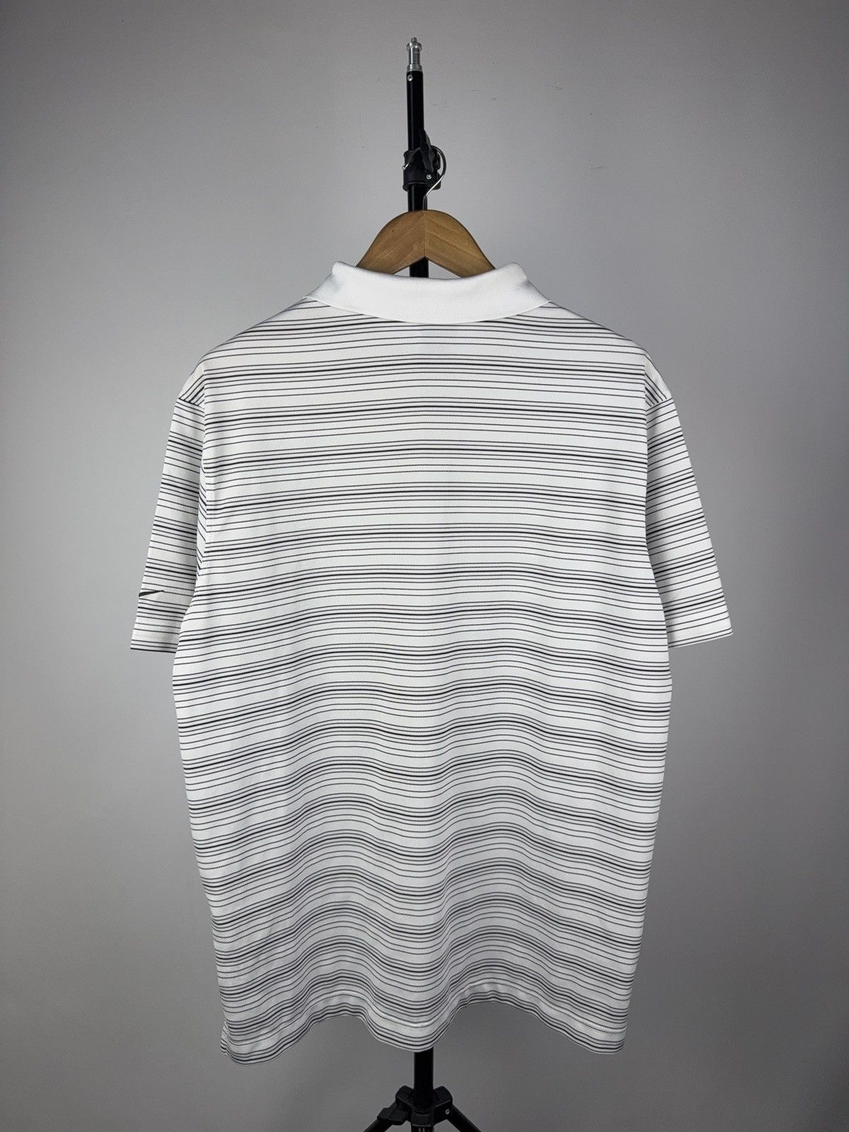 Nike Vintage style Nike Golf Dri Fit striped polos t shirt Size US L / EU 52-54 / 3 - 10 Thumbnail
