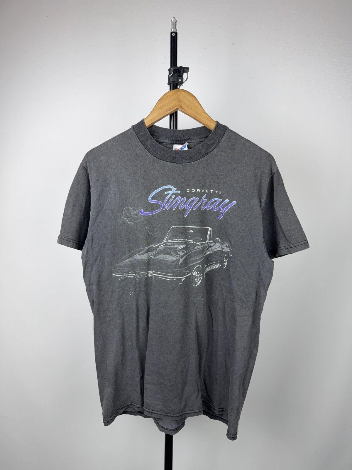 Vintage Vintage 1995 Retro Corvette Stingray Car Graphic T Shirt Size US M / EU 48-50 / 2 - 1 Thumbnail
