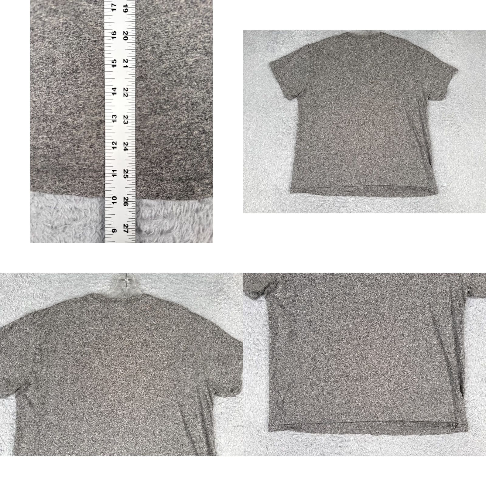 Polo Ralph Lauren Polo Ralph Lauren Shirt Men Medium Heather Gray Crew Neck Cotton Short Sleeve - Polo Ralph Lauren Shirt Mens Medium Gray Crew Neck Cotton Short Sleeve Size US M / EU 48-50 / 2 - 9 Thumbnail