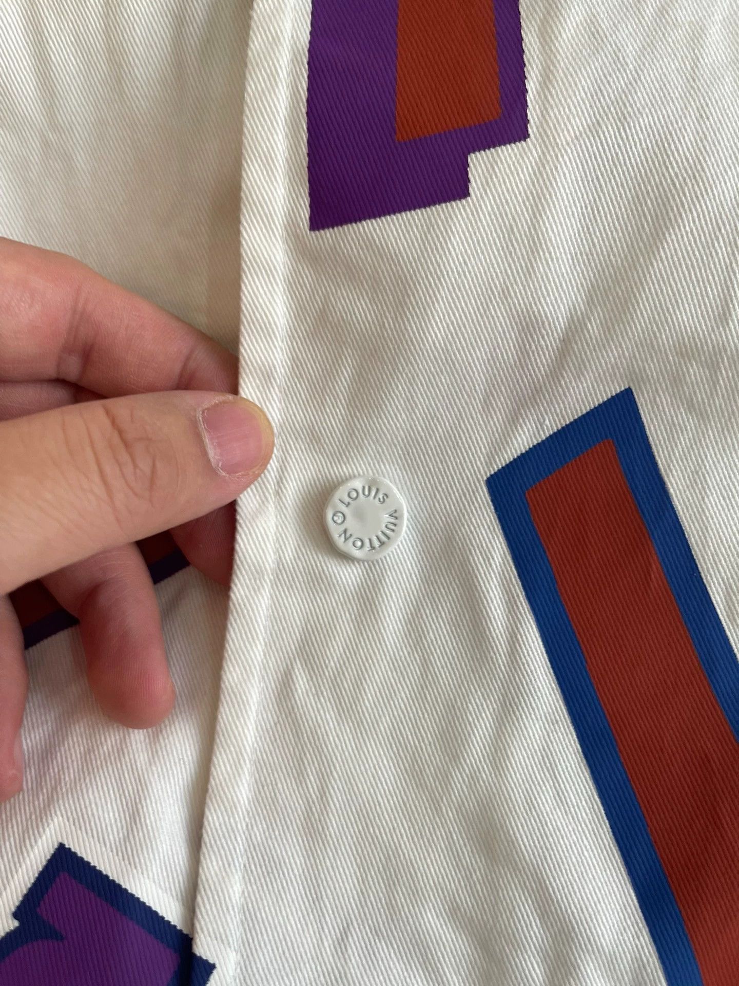 Louis Vuitton LV x NBA All Over Logo Short Sleeve Polo Shirt M Size US M / EU 48-50 / 2 - 5 Thumbnail