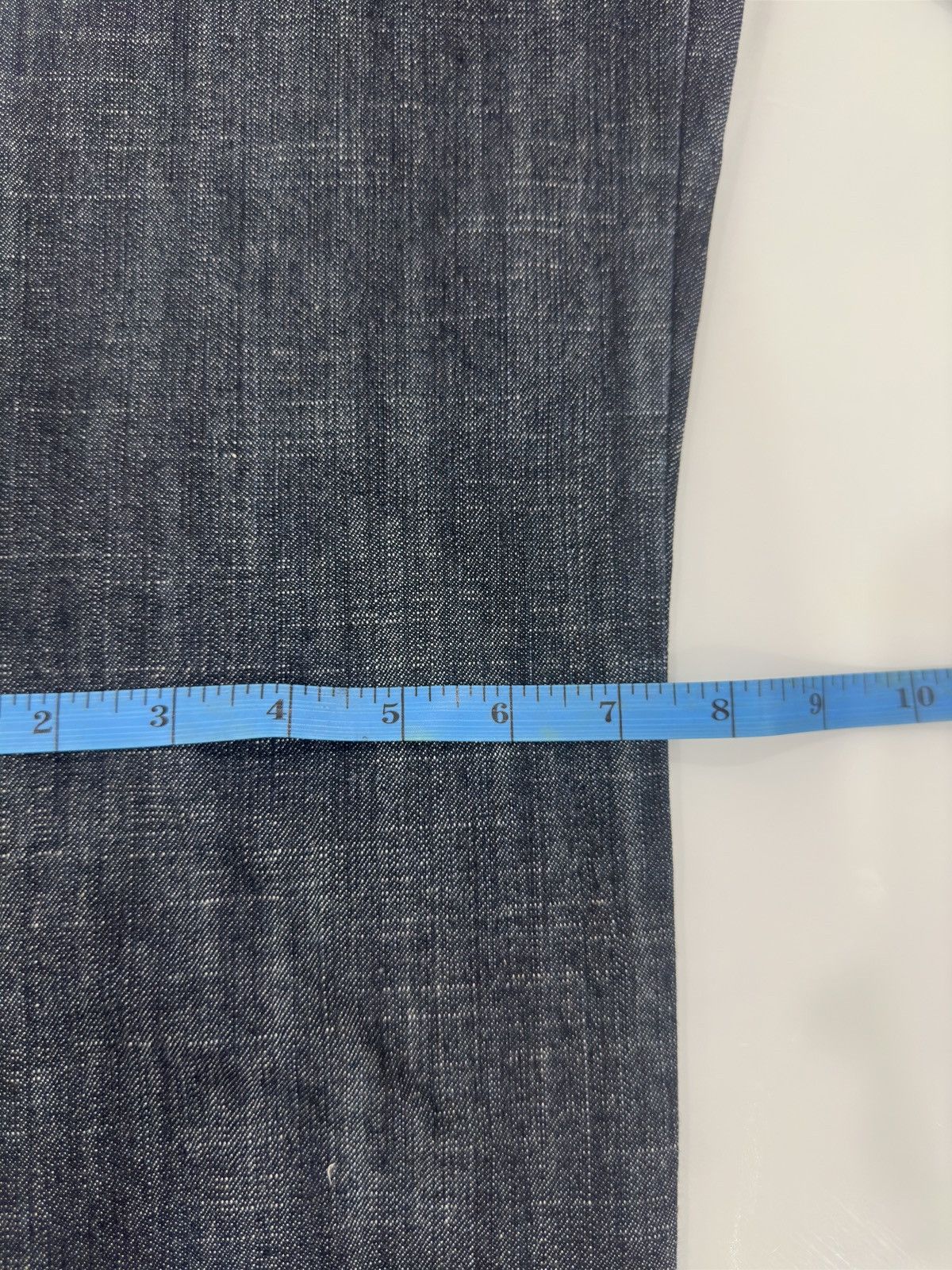 If Six Was Nine × Le Grande Bleu (L.G.B.) × Marithe + Francois Girbaud MARITHE FRANCOIS GIRBAUD Pants Biker Utility Denim Size US 29 - 18 Thumbnail