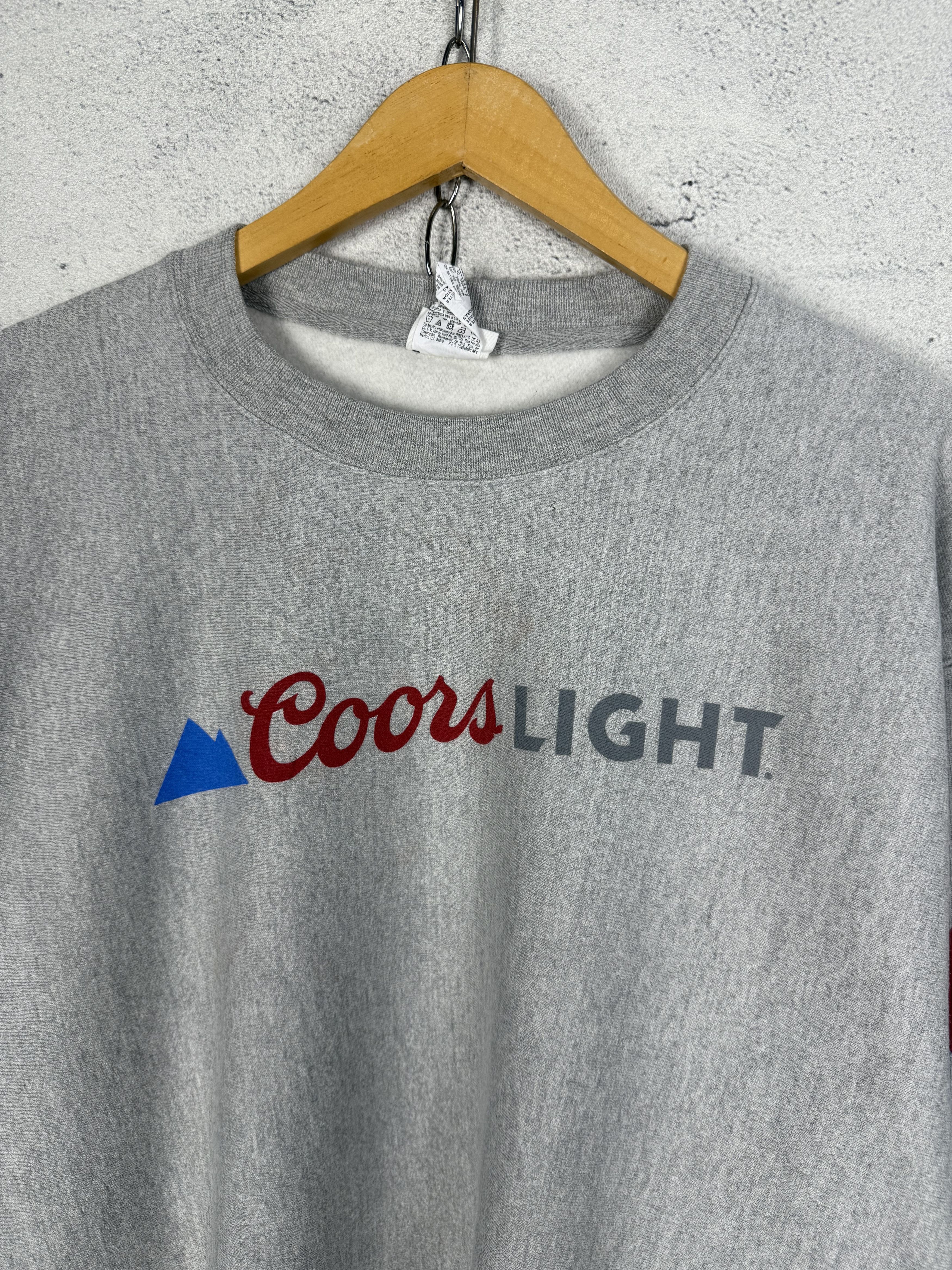 Champion Champion Reverse Weave Coors Light Sweatshirt Crewneck Size US XL / EU 56 / 4 - 3 Thumbnail