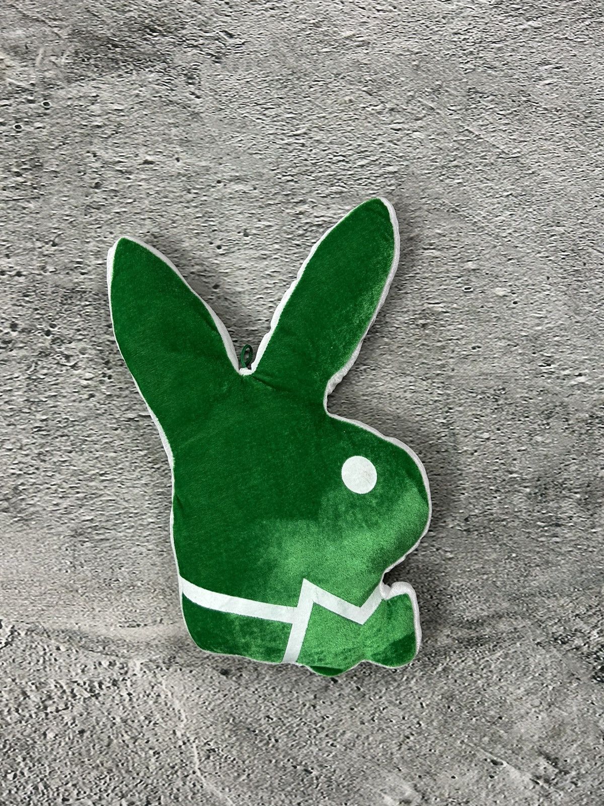 Playboy Playboy vintage pillow rabbit head green Size ONE SIZE - 2 Thumbnail