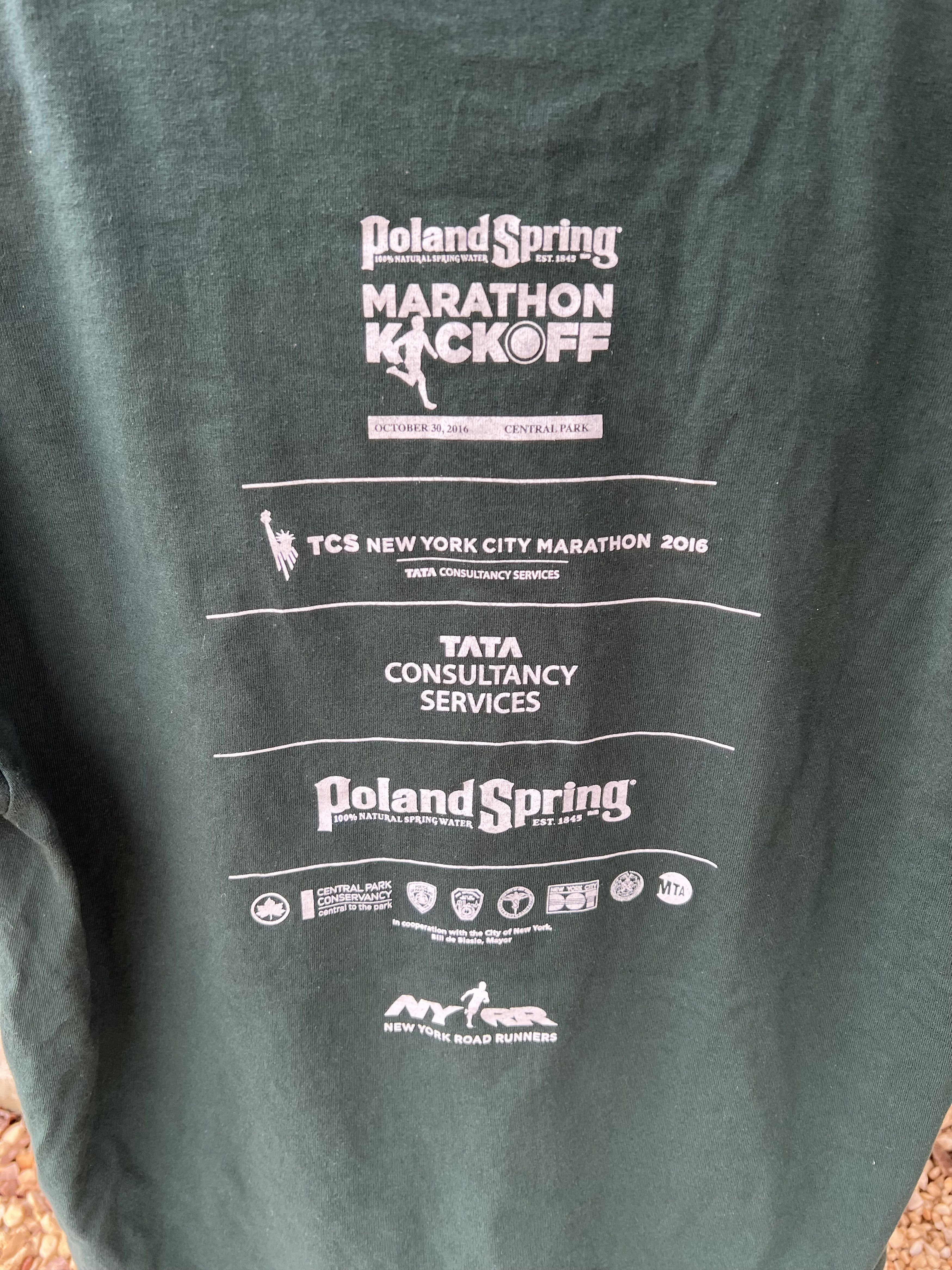 Other 2016 New York Runners Poland Springs Water Tee Size US L / EU 52-54 / 3 - 5 Thumbnail