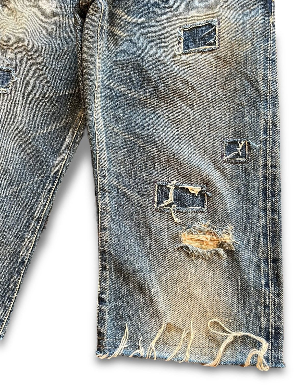 Hysteric Glamour × Seditionaries Vintage Hysteric Glamour Kinky Selvedge Jeans Shorts Size US 29 - 9 Thumbnail