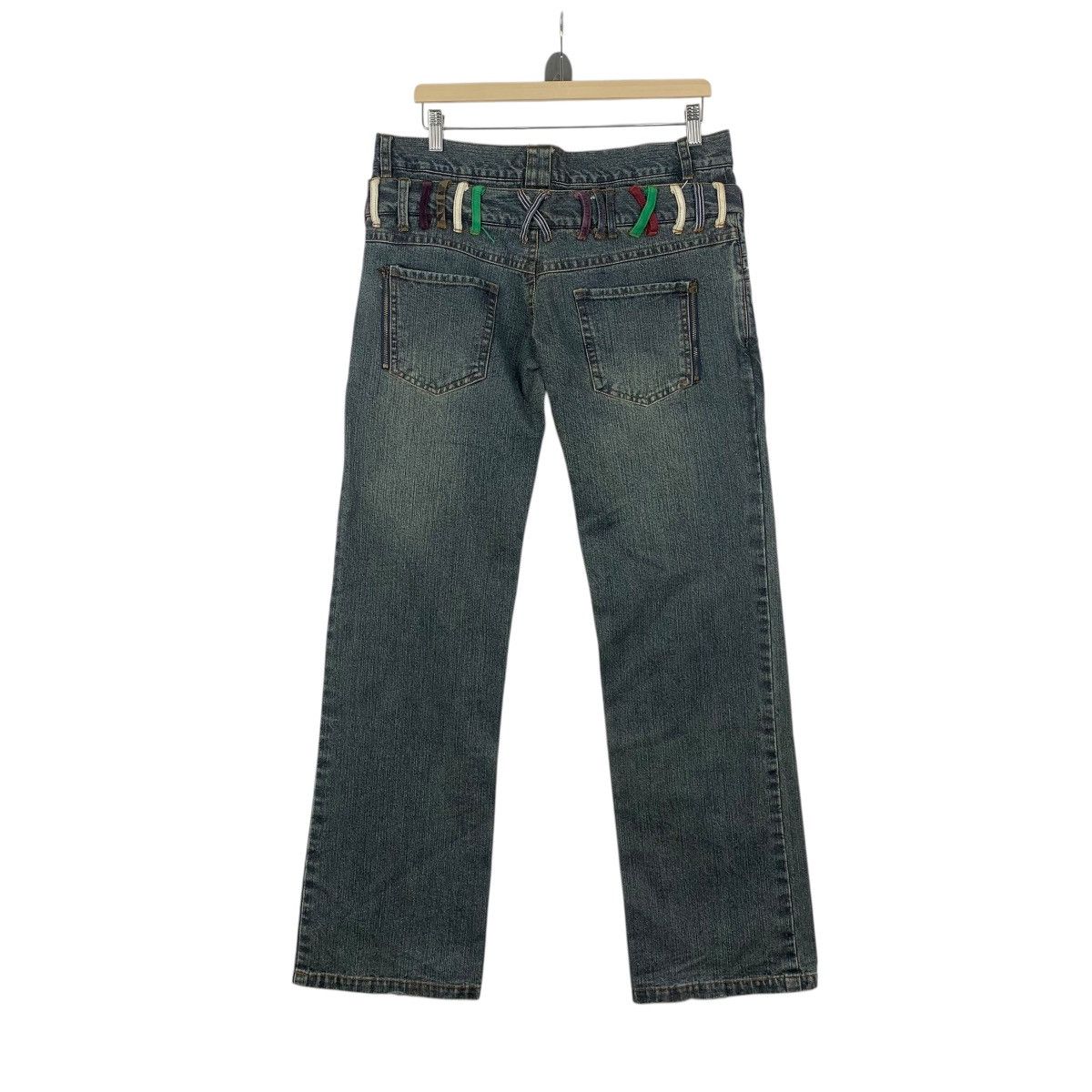 In The Attic Vintage IN THE ATTIC HOMME Double Waistband Straight Cut Size US 32 / EU 48 - 5 Thumbnail