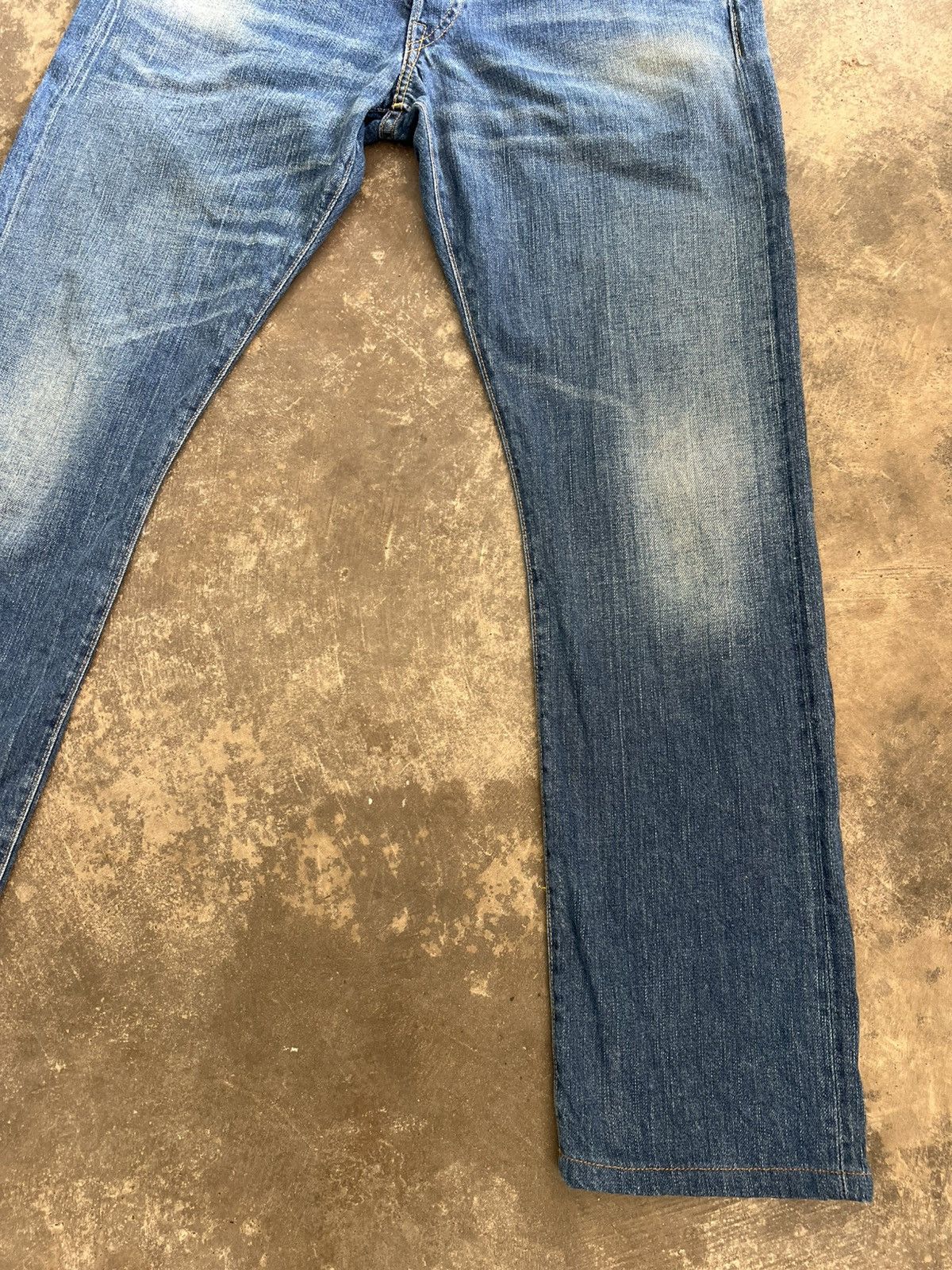 RRL Ralph Lauren Polo Raplh Lauren Double RRL Slim Selvedge Jeans Size US 33 - 7 Thumbnail