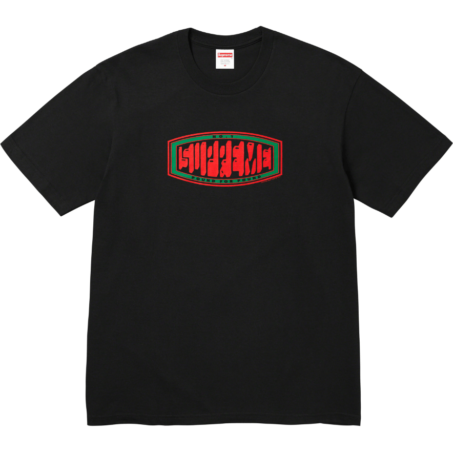Supreme Supreme Pound Tee - Black - S - FW23 Size US S / EU 44-46 / 1 - 1 Thumbnail