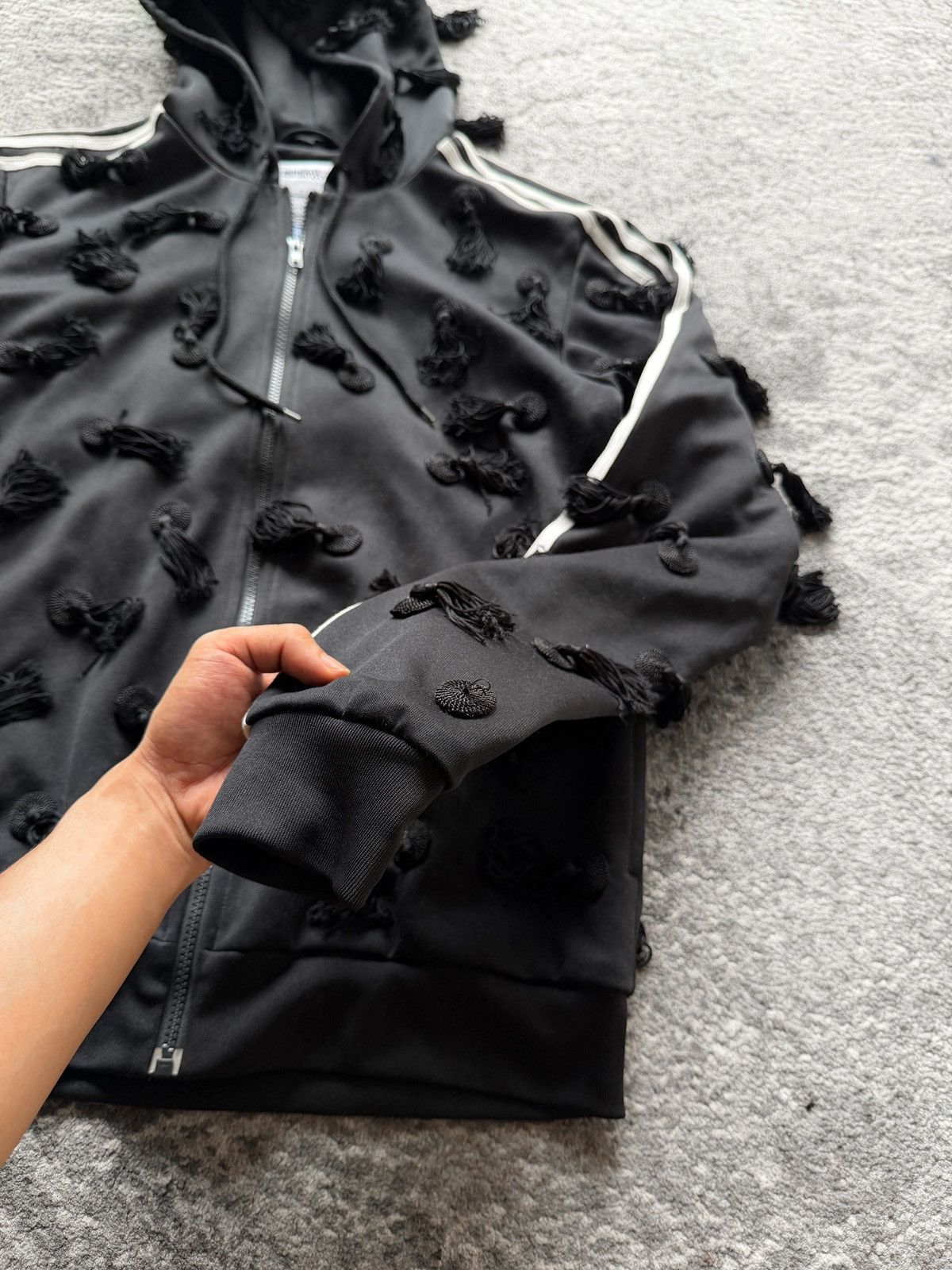 Adidas × Jeremy Scott LASTDROP 👌🏼 Adidas x Jeremy Scott JS Tassel Tracksuit Jacket Size US M / EU 48-50 / 2 - 16 Thumbnail