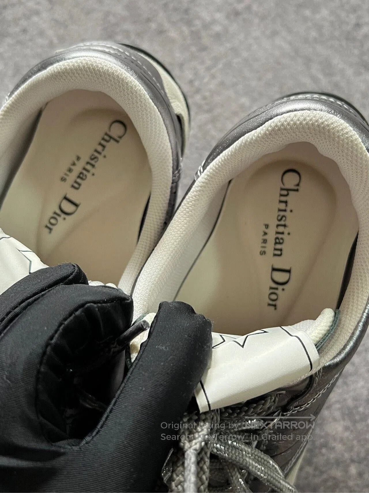 Dior Silver Dior Training Shoes. Size US 5.5 / IT 35.5 - 6 Thumbnail