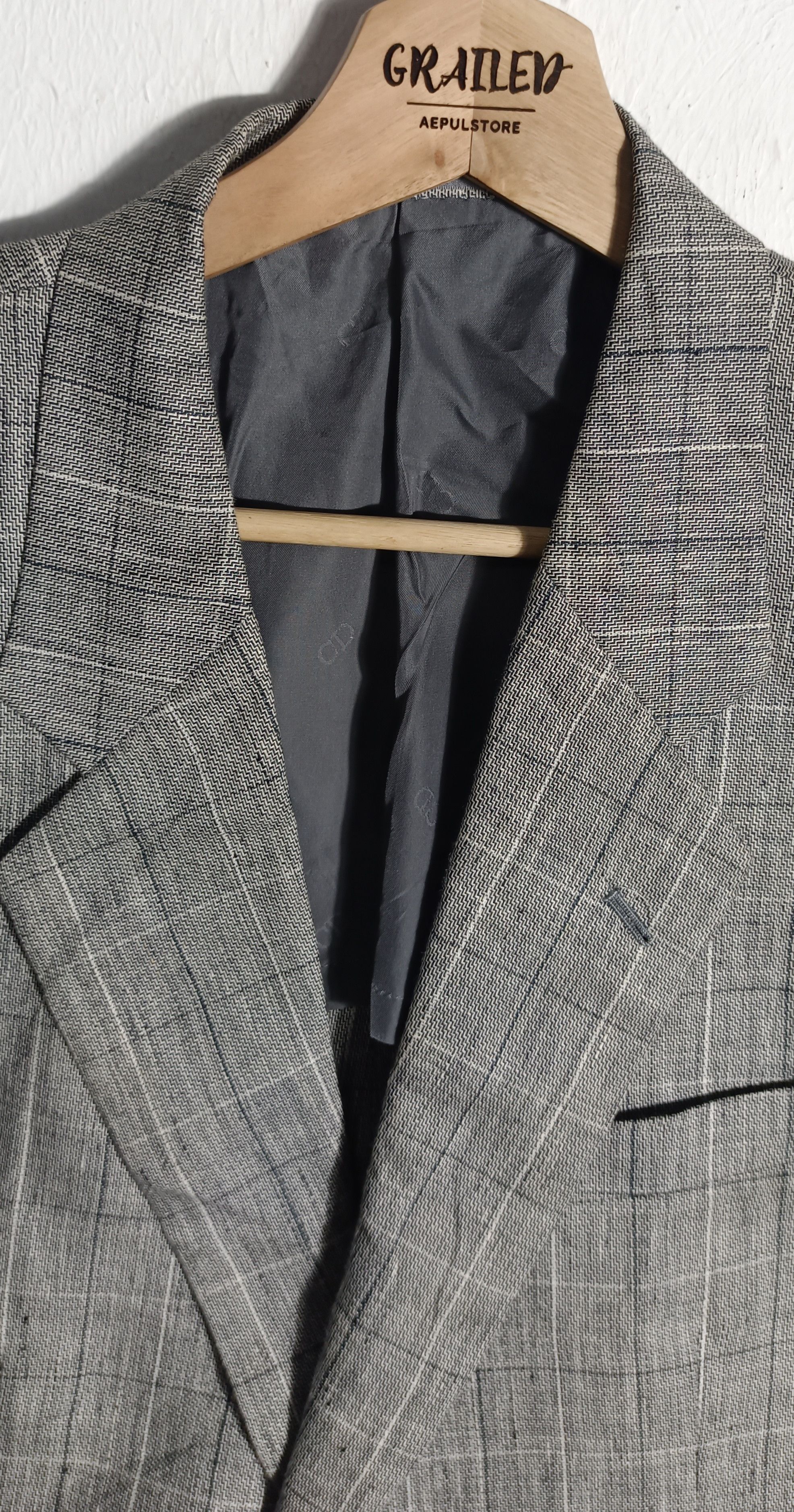 Christian Dior Monsieur × Dior Christian Dior Monsieur Wool Suit Size 42L - 4 Thumbnail