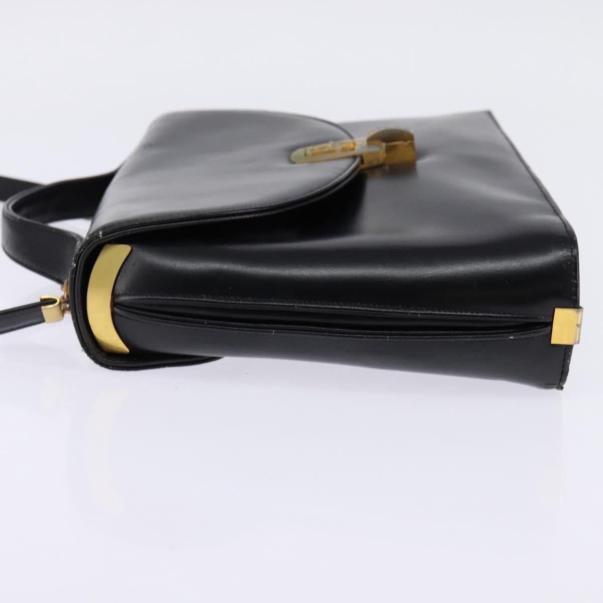 Dior DIOR Shoulder Bag Leather Black Gold Size ONE SIZE - 4 Thumbnail