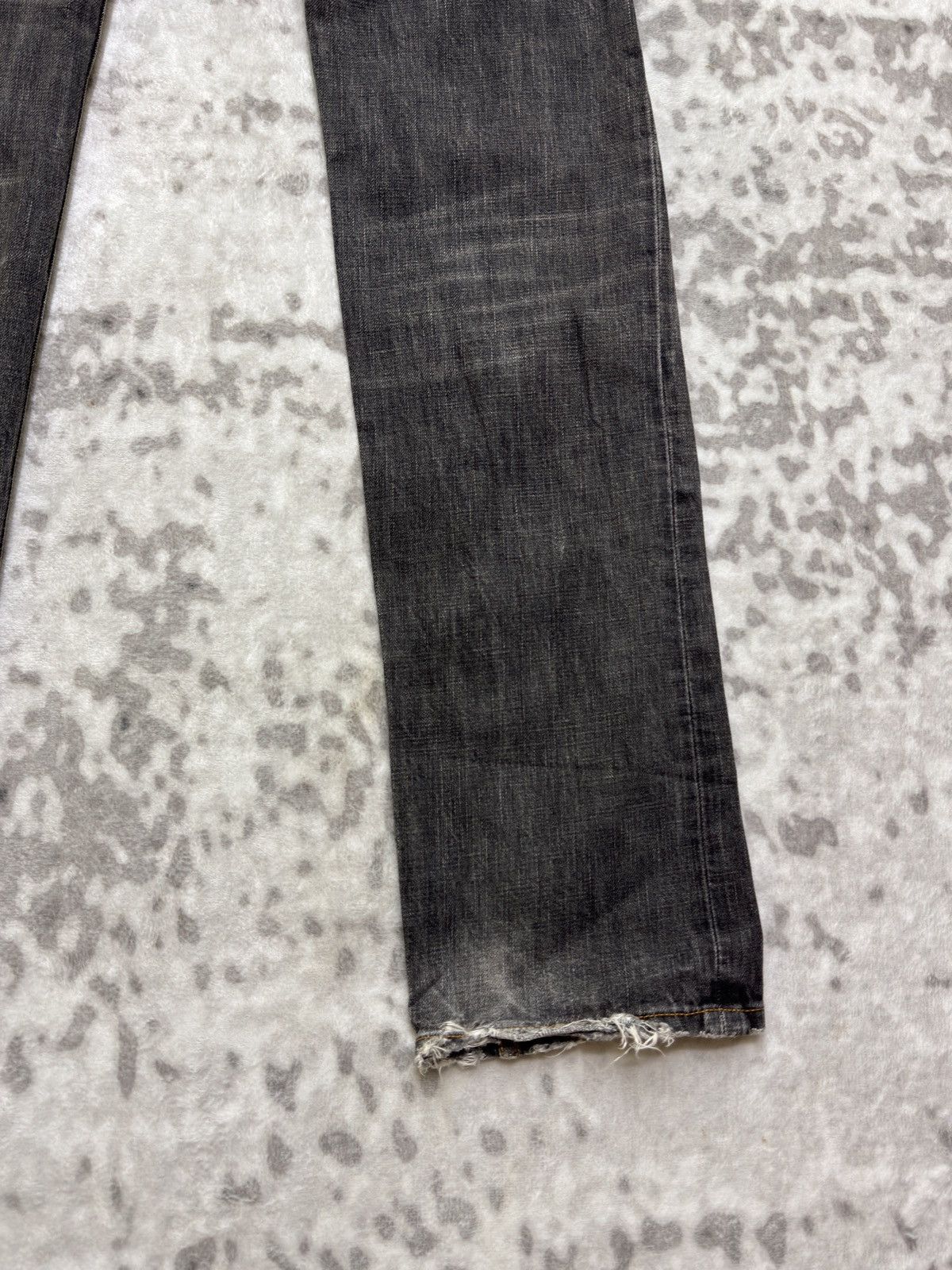 Diesel Vintage Diesel Industry Distressed Ripped Claw Mark Denim Size US 30 / EU 46 - 14 Thumbnail