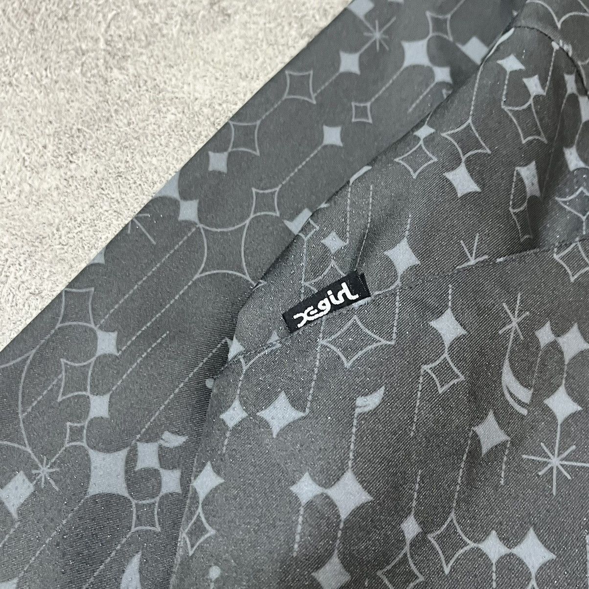 X-Girl X-Girl Waist Tie Blouse - Grey Size M / US 6-8 / IT 42-44 - 8 Thumbnail