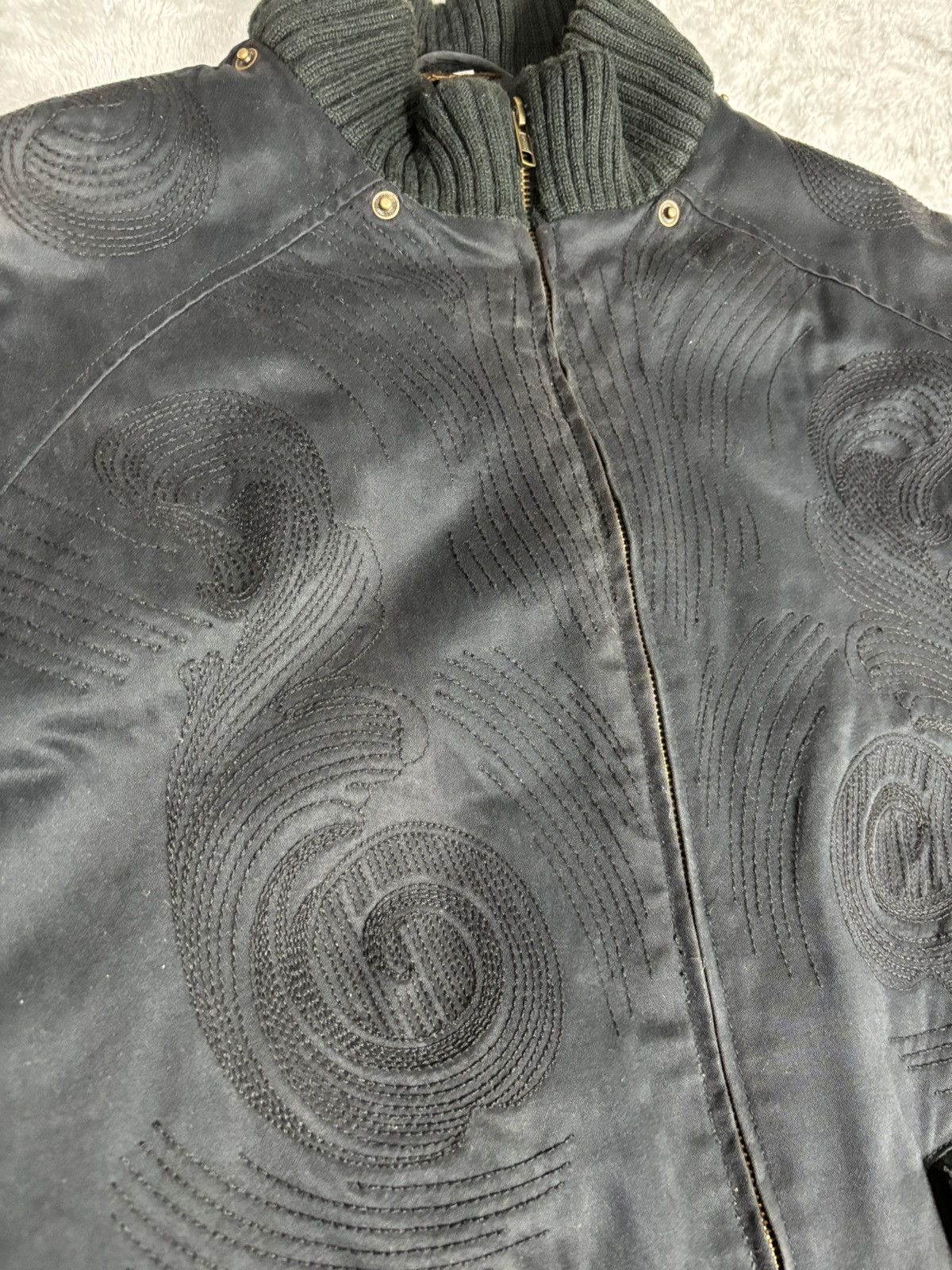 Roberto Cavalli Roberto Cavalli Bomber Jacket. J076 Size US L / EU 52-54 / 3 - 6 Thumbnail