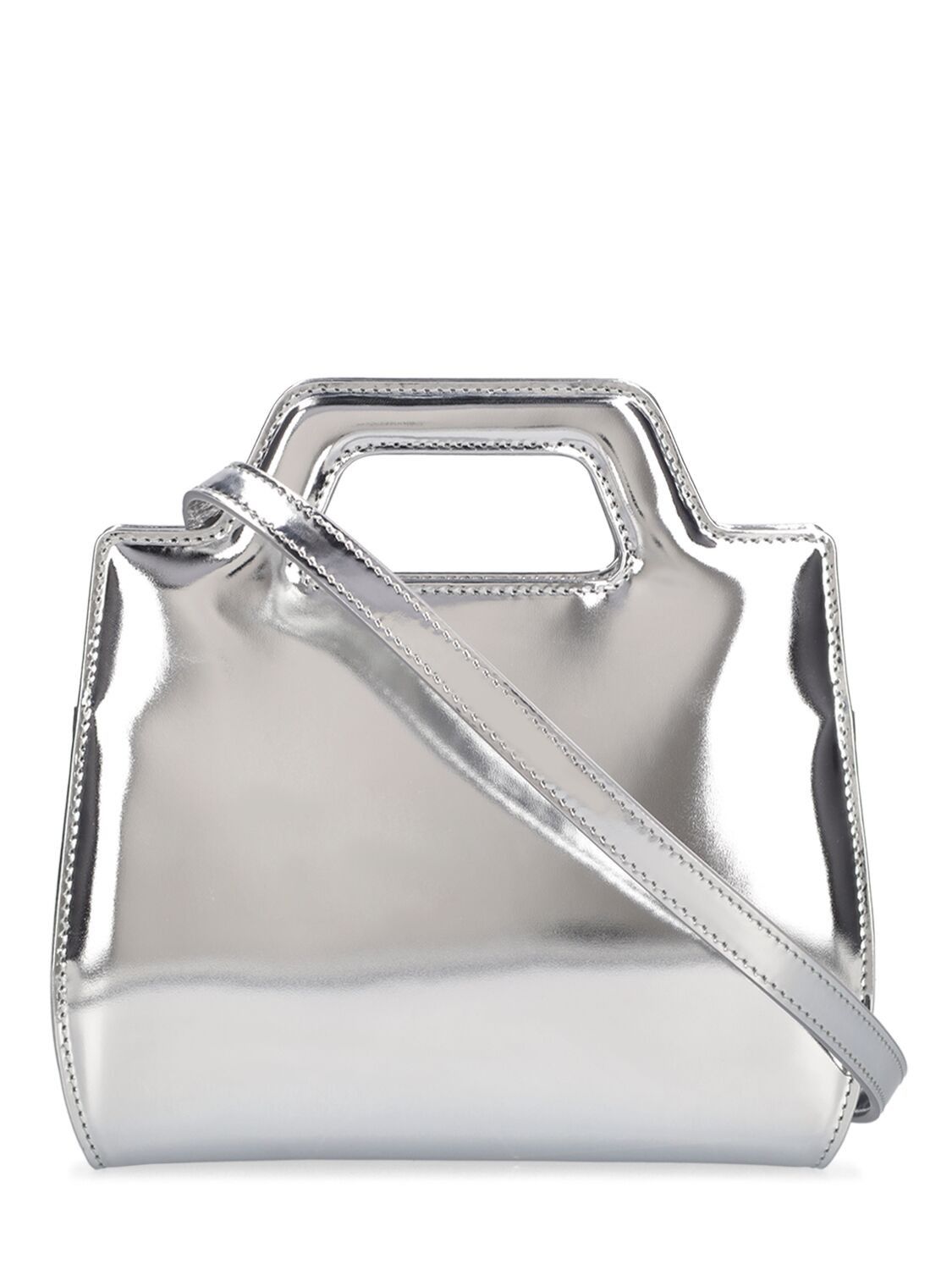 Salvatore Ferragamo o1s1rm0924 Size: OS / Wanda Mini Bag in Silver Size ONE SIZE - 5 Thumbnail