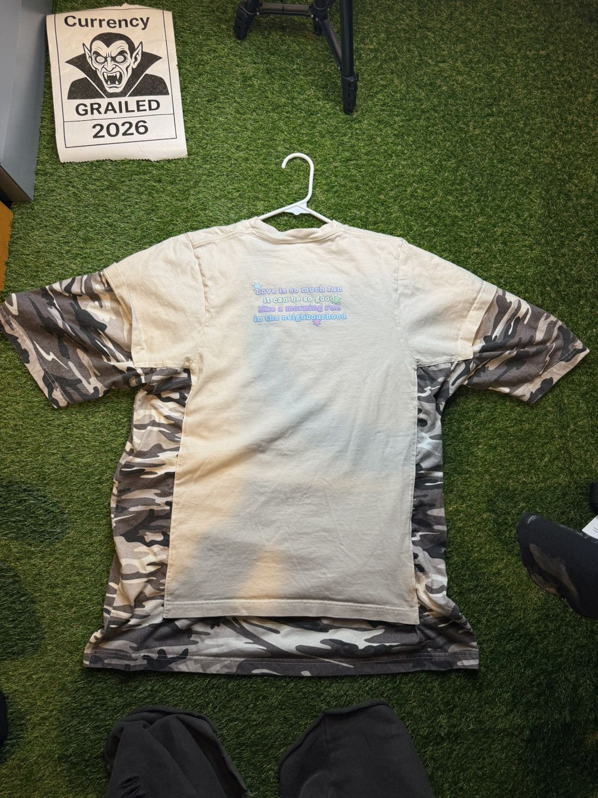 Balenciaga Balenciaga Double Layer Camo Bear T-Shirt Size US XS / EU 42 / 0 - 3 Thumbnail